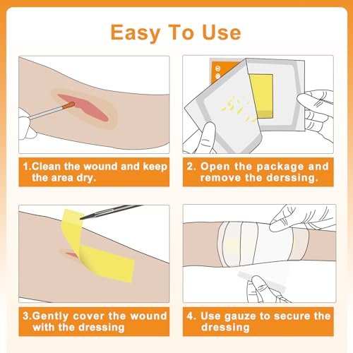 Carbou Medical Xeroform Petrolatum Dressing 1"x8", 50 Individual Pack, Non-Adherent Gauze Pads, Soft Fine Mesh Gauze Patch for Wound Care, Burns, Lacerations, Skin Grafts & Surgical Incisions - görsel 1