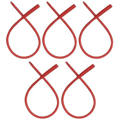 PE Premium Enema Red Latex Catheter 20FR – Universal Hose Connector: Each catheter comes with a universal – Image 3