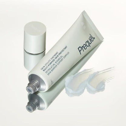 Prequel Skin Utility Ointment, Moisturizing Protectant. Mid-weight Occlusive Face and Body Cream for Dry Skin, Hand Cream for Cracked Hands. Soothing Barrier Protection with 45% Petrolatum