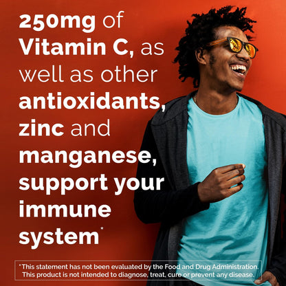Emergen-C Zero Sugar Immune Support Adult Gummies - 36 Count
