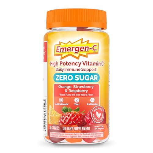 Emergen-C Zero Sugar Immune Support Adult Gummies - 36 Count - görsel 2