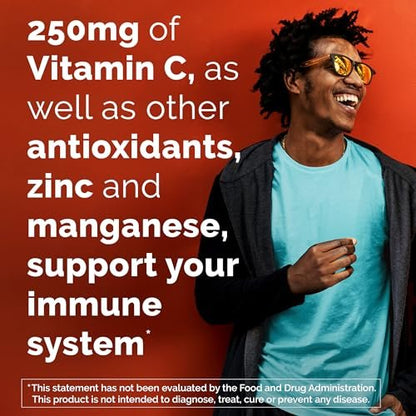 Emergen-C Zero Sugar Immune Support Adult Gummies - 36 Count