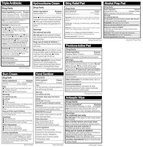 General Medi 295 Pieces Professional First – Case Dimensions: 25.0 x 20.0 x 7.5 cm – Image 16