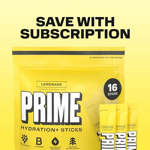 PRIME HYDRATION+ Electrolyte Powder Sticks, – Caffeine: None – Image 14