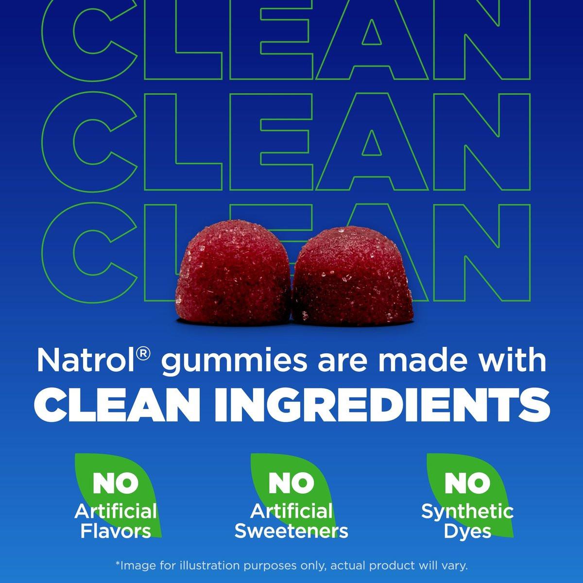 Natrol Kids Magnesium Citrate Gummies, Gently Calm and Relax Little Minds and Bodies, Plus Support Healthy Muscle Relaxation and Function, 30 Razzilicious Gummies, Up to a 30 Day Supply - görsel 7