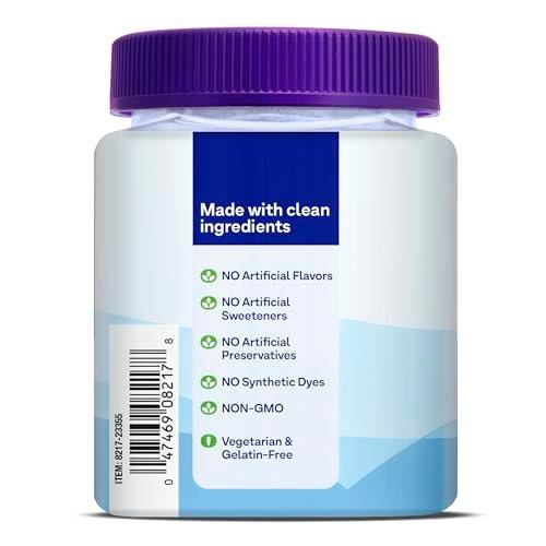 Natrol Kids Magnesium Citrate Gummies, Gently Calm and Relax Little Minds and Bodies, Plus Support Healthy Muscle Relaxation and Function, 30 Razzilicious Gummies, Up to a 30 Day Supply - görsel 16