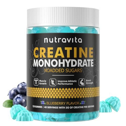 Nutravita NSF Certified Creatine Gummy - – 5g Creatine Monohydrate Per Serving: Each serving provides the – Image 14