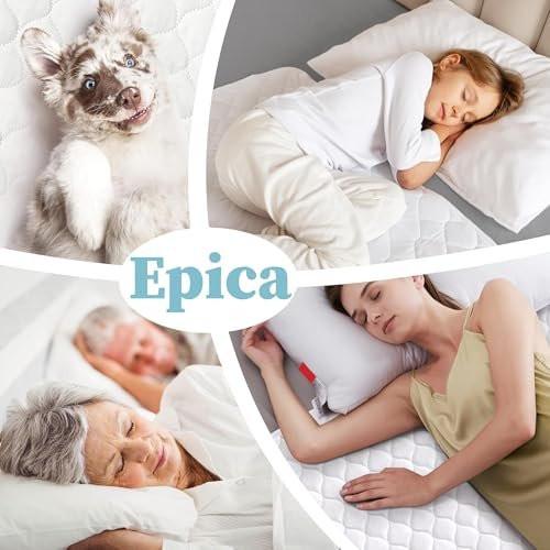 Epica Bed Pads Washable Waterproof - 34"x52" (Pack of 2) Incontinence Bed Pads for Adults, Waterproof Mattress Pad to Protect Bed from Stains, Bed Wetting Pads for Home & Hospital Use (300 Washes) - görsel 7