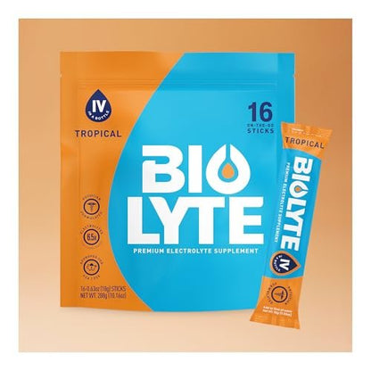 BIOLYTE IV Electrolyte Powder Packets, IV – IV-Style Hydration: Delivers a balanced blend of electrolytes and – Image 2