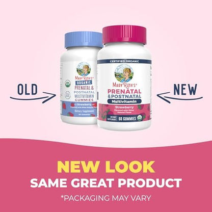 MARYRUTH'S Organics Prenatal Vitamins for – Vegan & Non-GMO: Plant-based and free from genetically modified – Image 4