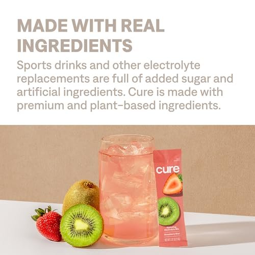 Cure Hydration | Plant-Based Electrolyte – Size: 14 servings per pouch (0.26 pounds total weight) – Image 16