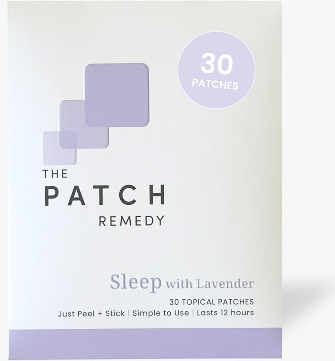 The Patch Remedy Sleep with Lavender Patch | – Passionflower: Known for its calming properties, helping to ease – Image 2
