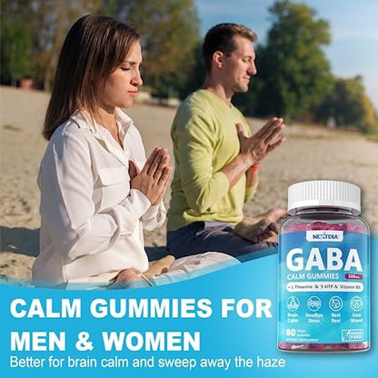 GABA Gummies 500 mg - Sugar-Free Calm – Sugar-Free: No added sugars, making them suitable for low-sugar or keto – Image 7