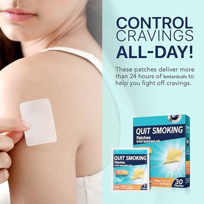 Quit Smoking Patches Step 1, 21mg Stop – Count: 30 patches per box – Image 7
