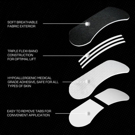 Nasal Strips for Snoring & Sleeping (60 PK) - Nose Strips for Breathing - Deviated Septum Tape & Sinus Congestion Relief for Adults - Improve Sleep Quality, Energy and Productivity, Lessen Snoring