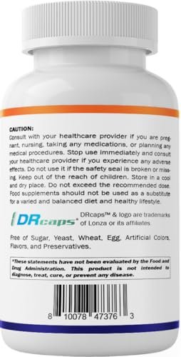 Vitamatic Lactobacillus Salivarius 2 Billion per DR Capsule - 60 Count - Digestive Support - Made with Prebiotic Inulin Fiber (2 Bottles) - görsel 1