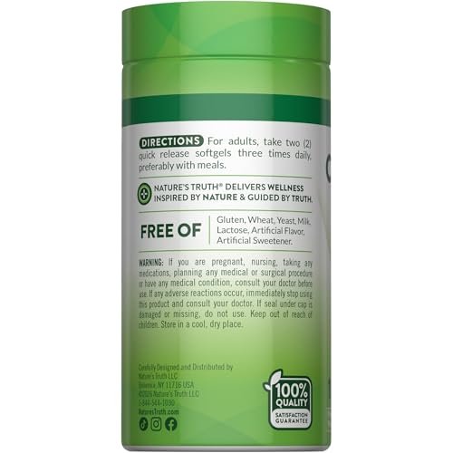 Nature's Truth Cranberry Pills with Vitamin C | 150 Softgels | Urinary Tract Health Support | Non-GMO & Gluten Free Supplement - görsel 3