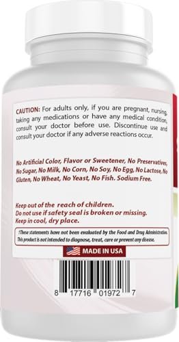 Best Naturals Red Yeast Rice 1200 mg (Non-GMO) 120 Tablets (Pack of 2) - görsel 8