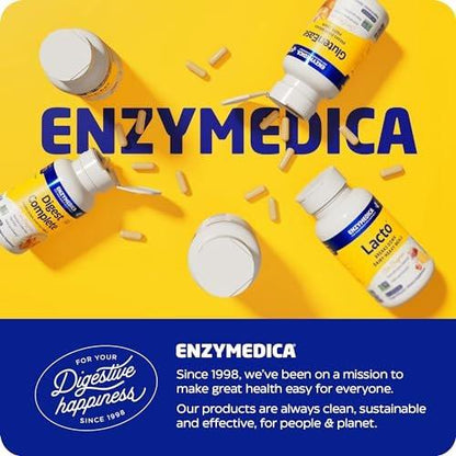 Enzymedica Berberine Phytosome High Absorption Supplement - Berbevis Berberine Phytosome Capsules for Men & Women, Bioavailable Formula, Natural Metabolic Health Support, Vegan, Gluten Free - 60 Caps