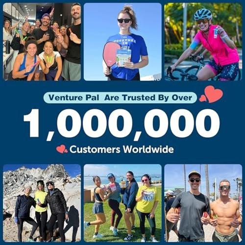 Venture Pal High Sodium Sugar Free Electrolytes Powder Packet - Hydration Packets with Vitamin, Sodium & Potassium | Zero Calories | Vegan, Keto & Paleo Friendly Electrolyte Drink Mix - 30 Sticks - görsel 12