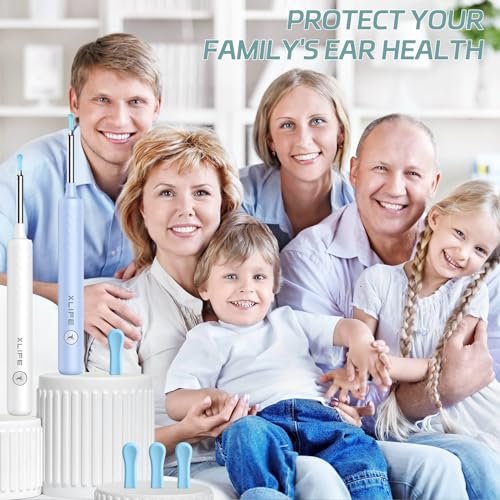 Ear Wax Removal Replacement Tips for Ear Camera, 100 Pieces Replacement Tips Ear for Wet/Dry Ear Wax Cleaning - Ear Spoons Accessories Set for Teens Adults Ear Wax Removal Endoscope - görsel 3