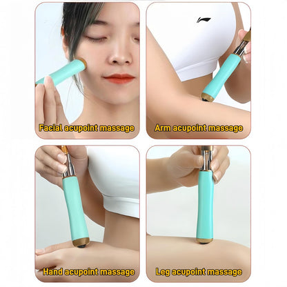 PEXOMEDO Portable Extendable Double-Pole Back Scratcher (8.3-21.3in), Hand Massager for Scratching Itches, Strong and Sturdy, Good Practical and Novel Gifts for Friends and Family (Black, 2 Pack)
