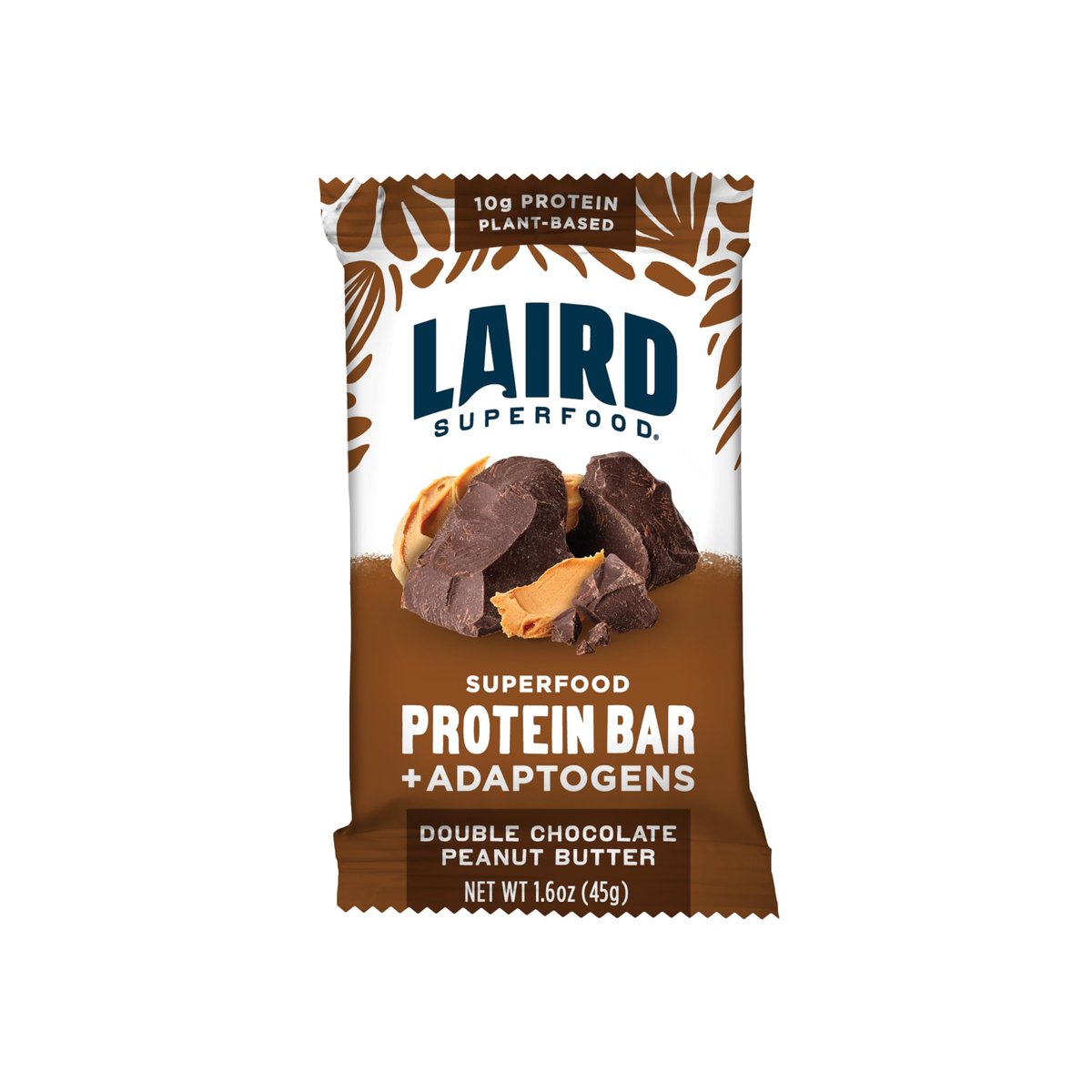 Laird Superfood Functional Protein Bars, – 10g Plant-Based Protein: Derived from peas and other plant sources, – Image 1