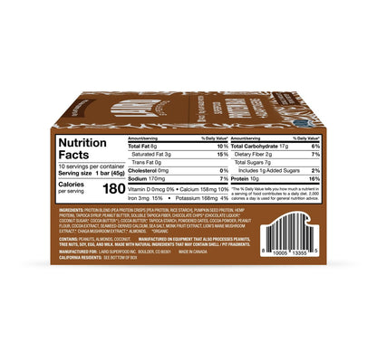 Laird Superfood Functional Protein Bars, – Net Weight: 10 bars per pack (individual bar weight: approximately 50g) – Image 7