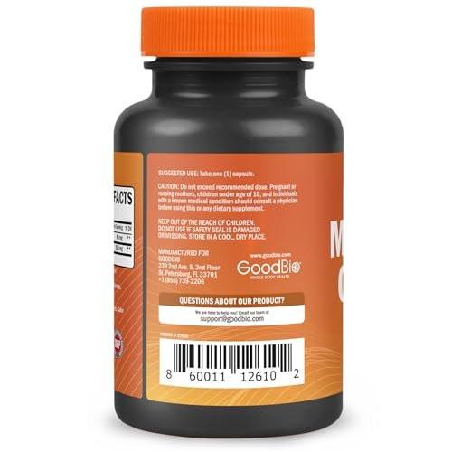 Magnesium Glycinate - High Absorption Magnesium Supplement 500mg Per Serving for Stress Relief, Sleep, Heart and Bone Health, Nerve Support - Non-GMO, Gluten-Free, Gentle on Stomach, 240 Capsules - görsel 11