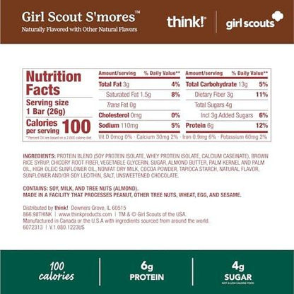 think! Girl Scout Minis, S'mores, 15 Count