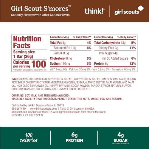 think! Girl Scout Minis, S'mores, 15 Count - görsel 6