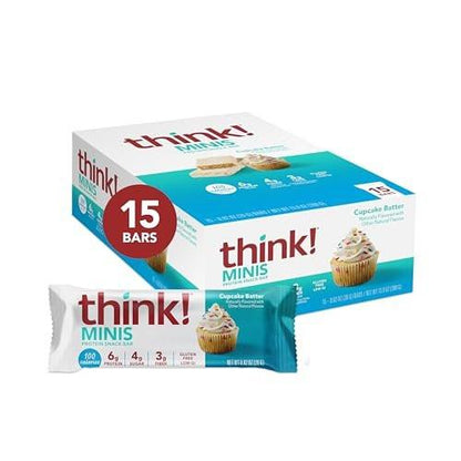 think! Minis, Cupcake Batter, 15 Count