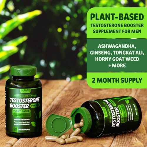 Testosterone Booster Supplement for Men - Male Enhancing Test Boost - Ashwagandha, L-Arginine, Tongkat Ali, Tribulus + More - Workout, Build Muscle, Strength, Energy & Performance - 2 Month Supply - görsel 5
