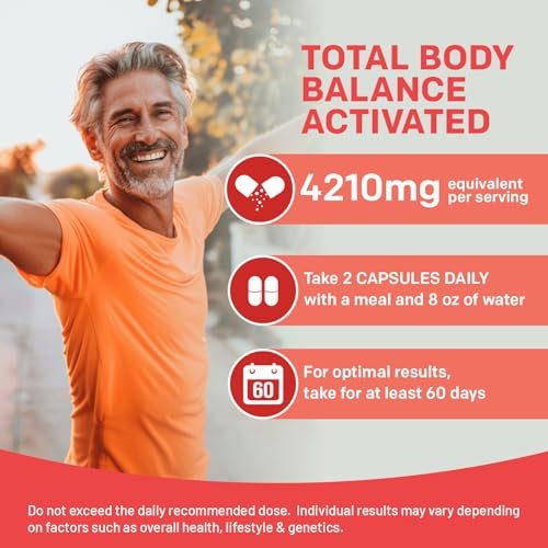 5-in-1 Organic Turmeric Curcumin Supplement (4210mg) with Berberine, Ceylon Cinnamon Bioperine and Ginger Supplements for Joint, Heart, Gut, & Metabolic Support (120 ct) - görsel 5