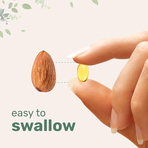 Micro Ingredients Vegan Omega 3 Algae Oil, 240 Veggie Softgels | Fish Oil Alternative | DHA 500mg & DPA 100mg | Carrageenan Free | Plant-Based Omega 3 with Flaxseed & ALA | Lemon Flavored - görsel 7