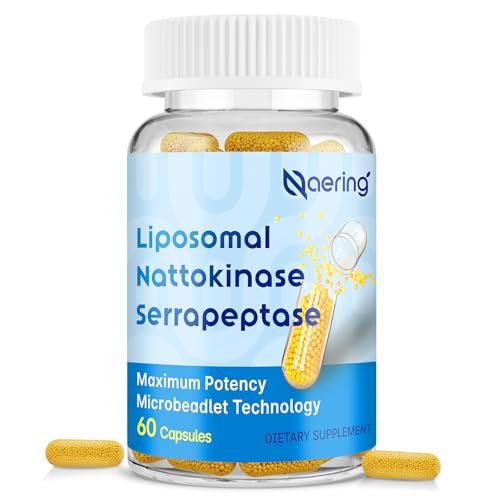 Liposomal Nattokinase 12,000 FU Serrapeptase – Form: Capsule – Image 12