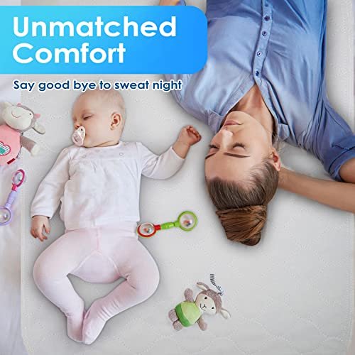 Mancosi (2 Packs) Reusable Incontinence Bed Pads, Washable Bed Pad, Heavy Absorbency (4-Layer) Waterproof Bed Pads 18"X24", Nonslip & Skin-Friendly, Multi-Scenes Tailor to Kids, Adults, Elderly & Pets - görsel 12