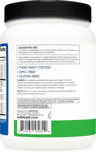 Nutricost Intra Workout Powder, Green Apple, 30 Servings - Non-GMO, Gluten-Free Supplement - görsel 9