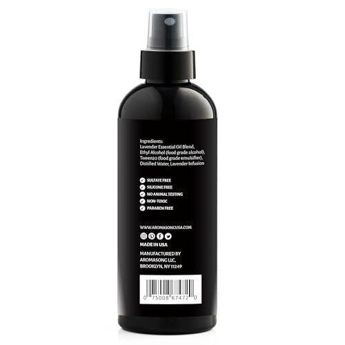Aromasong Lavender Pillow Spray - All Natural Linen & Bedtime Mist for Sleep - Aromatherapy Botanical Essential Oils for Sleeping - Fragrance Scent 8 Oz. - görsel 13