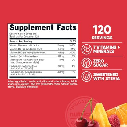 Nutricost Electrolyte Complex Powder (120 – 120 Servings Per Container: Long-lasting supply for daily use, gym – Image 4
