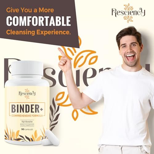 Resciency Detox Binder Supplement – – Zeolite: A natural mineral with a unique cage-like structure that can trap – Image 14