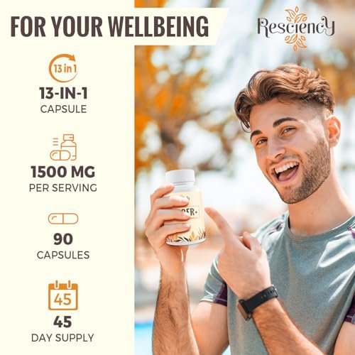 Resciency Detox Binder Supplement – – Weight: 0.118 grams per capsule – Image 12