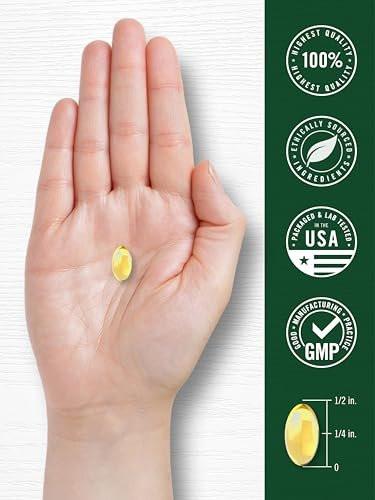 Carlyle Odorless Garlic Softgels | 300 Count | High Potency Formula | Non-GMO and Gluten Free - görsel 11