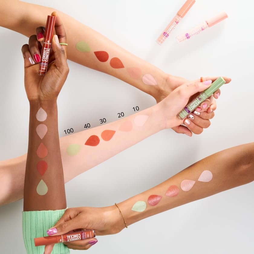 essence Correct & Conceal Under Eye – Brightening Effect: Formulated with light-reflecting pigments that – Image 13