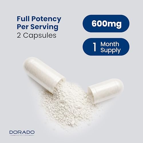 Alpha Lipoic Acid 600mg per Serving 60 Capsules - Potent Antioxidant for Neuropathy and Cardiovascular Health (ALA Supplement) - Third Party Tested, Non-GMO, Gluten Free, Vegan & USA Made - görsel 11
