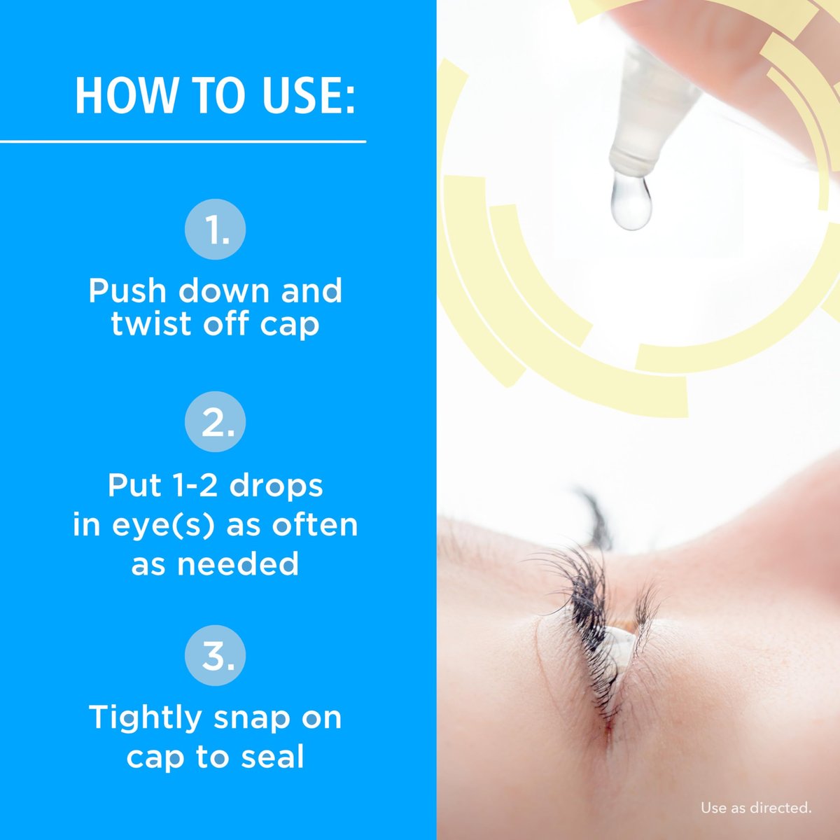 Rohto Dual Light Relief Cooling Lubricant Eye Drops, Protect Against Sun Irritation & Digital Eye Strain, Fast-Acting Relief of Dry Eyes, Grittiness, Burning & Stinging, 0.6 fl oz - görsel 11