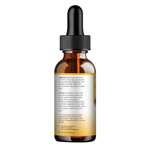 Glucosamine Chondroitin MSM Liquid Drops, Vitamin D3 - Joint Support Supplement for Mobility, Flexibility & Bones Chondroitin Sulfate Supplement Turmeric, Quercetin, Bromelain, MSM Oil 2 FL.OZ - görsel 15
