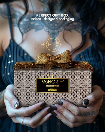96NORTH Luxury Black Candle | Large 3-Wick – Relaxing Aromatherapy: The carefully selected fragrance promotes – Image 5