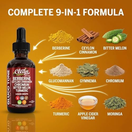 Clean Nutra Berberine with Ceylon Cinnamon – Convenient Liquid Drops: The liquid form ensures rapid absorption – Image 12