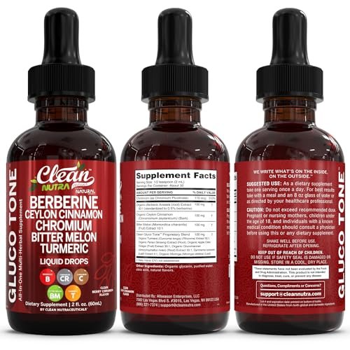 Clean Nutra Berberine with Ceylon Cinnamon – Convenient Liquid Drops: The liquid form ensures rapid absorption – Image 18